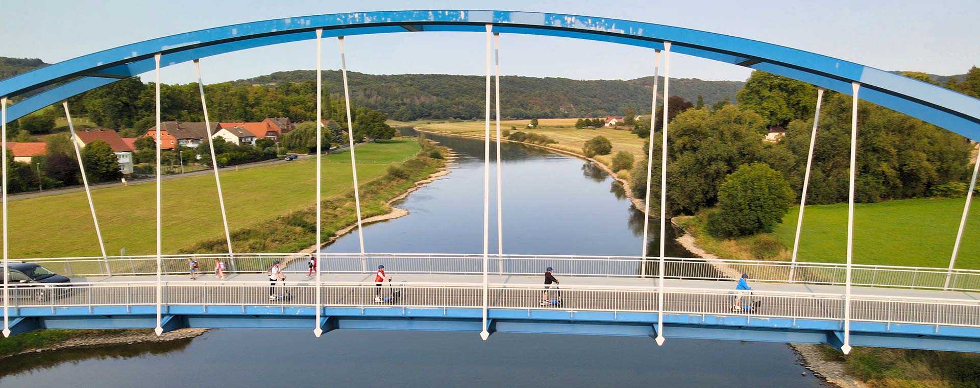 Scuddys über der Weser